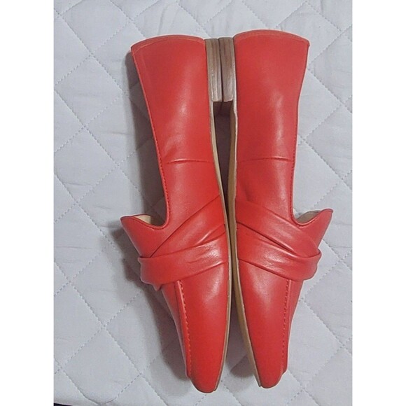 Talbots Shoes Loafers Women's 9M,Red Excellent Condition, Comfort. - Picture 5 of 9